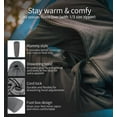thumbnail image 4 of Litume All Season Sleeping Bag Liner Adds Up to 27F, Lightweight Mummy Sleeping Sack for Backpacking, Camping, Traveling with Drawstring Hood and Stuff Sack, 4 of 7