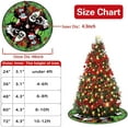 thumbnail image 2 of Christmas Tree Skirt 48 Inch Tree Collar Holiday New Year Winter Xmas Tree Decor Christmas Decorations for Home Party, 2 of 5