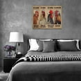 thumbnail image 4 of Farmhouse Chicken Wall Art Country Roosters Pictures Rustic Chicken Decor Canvas Painting Roosters Decorations Framed Artwork for Kitchen Bedroom Living Room 16"x12", 4 of 5