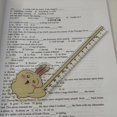 thumbnail image 1 of 15cm Chiikawa Hachiware Straight Ruler Anime Bookmark Ruler School Office Stationery Supplies Student Measuring Drawing Tools, 1 of 4