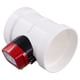 thumbnail image 4 of 3X Amortiguador Motorizado de Plástico PVC Válvula de Retención Conducto de Aire Controlador de Volumen para Tubería de Ventilación 220 V CA 110 mm, 4 of 5