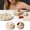 Khaki, variant on Bakeware Manual Dumpling Skin Maker for Homemade Dumplings Ravioli Bao Bun Dough Wood Kitchen Tool for Home and Restaurant