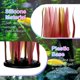 thumbnail image 2 of Uxcell 2-Pack Planta de Kelp Brillante para Acuario, Decoración de Plantas de Tanque de Peces de Silicona Suave Coral Artificial de Fluorescencia [Rojo], 2 of 7
