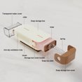 thumbnail image 4 of HCBY Multi-Functional Soap Saver Box with Scrubbing Brush, Drainage Soap Holder for Kitchen Bath(Gray,6.77x2.95x1.57inch), 4 of 6