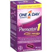 One A Day Prenatal 1 Women's Multivitamin Softgels, 30 ct