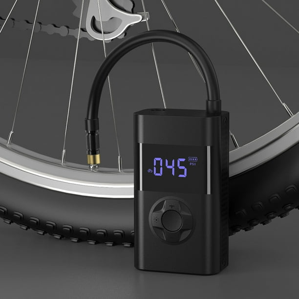 Compresor De Aire Eléctrico Portátil Inflador Compresor de aire portátil Bomba de neumáticos de 150 PSI con luz LED Inflación rápida