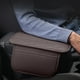 thumbnail image 1 of Reposabrazos central para coche con acolchado alto, funda protectora y almohadilla de apoyo para el codo, bolsa de almacenamiento, almohadilla de cuero para reposabrazos., 1 of 6