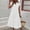 White, variant on Huowey Women Summer Dresses A-Line Spaghetti Strap Sleeveless V-Neck Fashion Solid Tiered Casual Split Loose Fit Relaxed Long Maxi Dress Party Beach Dailywear,Blue,L