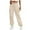 Beige, variant on Womens Casual Jogger Sweatpants Cargo Lined Baggy Athletic Pants 2024 Fall Outfits Beige,S