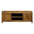 thumbnail image 3 of Waxed Teak Wood Santa Barbara Media Center with 2 Drawers, 2 Shelves, 3 of 5