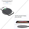 thumbnail image 4 of Fiudx Cargador Inalámbrico, Base de Carga Rápida Inteligente, Estación de Carga Eficiente de 10 W, Detección de Cuerpos Extraños, Fácil de Usar con Fundas, Compatible con Iphone, Huawei y Xiaomi, Inc, 4 of 6