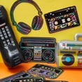 thumbnail image 4 of Set de decoración para fiestas Zhanmai, radio boombox inflable de los años 80 y 90, 4 of 6