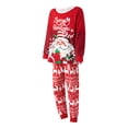 thumbnail image 4 of DuAnyozu Christmas Pajamas for Family, Deer Plaid Family Christmas PJS Matching Set Holiday Sleepwear for Adult Kids Baby, 4 of 10