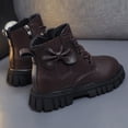 thumbnail image 6 of LvhaoGJOB Ankle Boots for Kids Lace-Up Design ankle boots Side Zipper short boots Thick Platform Sole kids boots All Season Everyday Wear Footwear Ankle Boots, 6 of 8
