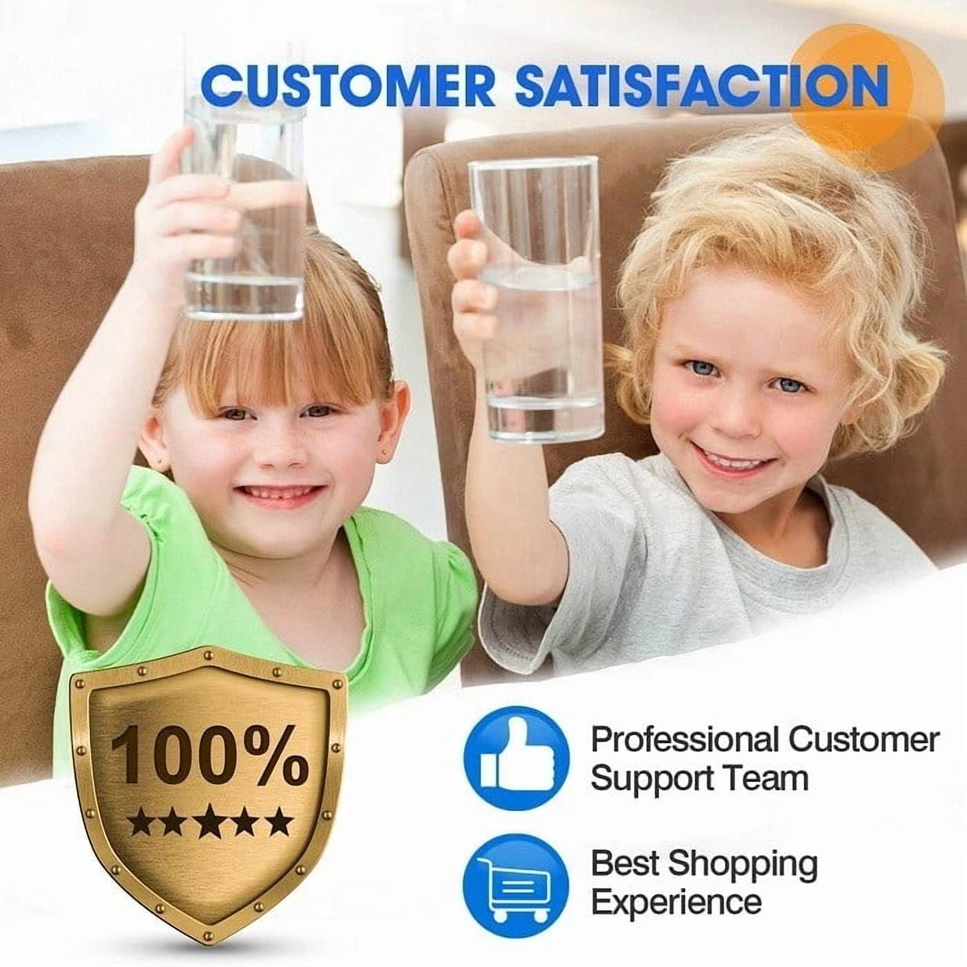 2 Pack PUREPLUS Water Filter Replacement Cartridge Activated Sediment Carbon