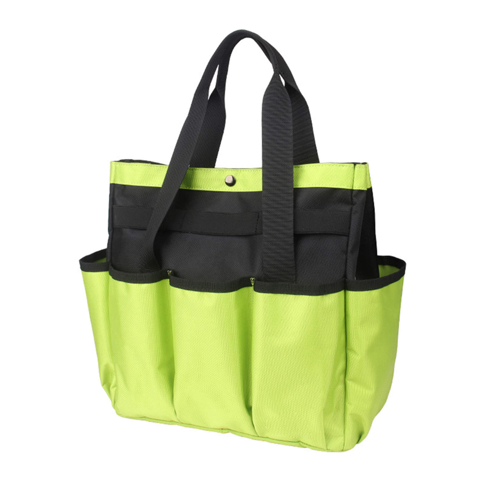 Multipocket Garden Tote Storage Bag Oxford Cloth Garden Tool With Shoulder Strap for Gardening Work