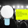 thumbnail image 3 of Mini Selfie Light Mobile Phone Portable External Led Flasher, 3 of 9