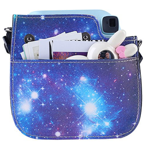 Galaxy Katia Camera Case Bag Compatible for Fujifilm Instax Mini 11/9/ 8+/ 8 Instant Film Camera with Shoulder Strap and Photo Accessories Pocket