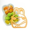 thumbnail image 6 of Northlight 12ct Spring Easter Egg Ornaments 2.5" - Green/Orange, 6 of 6