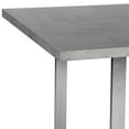 thumbnail image 5 of Armen Living Fenton Contemporary Dining Table with Cement Gray Top, 5 of 7