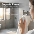 thumbnail image 4 of 2 PCS Porta Toallas para Baño, 304 Gancho de Acero Inoxidable Set para Baño, Dormitorio, Cocina, Sala de Estar, Garaje, Aseo - Ganchos de Pared, 4 of 4