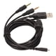 thumbnail image 5 of Cable de auriculares 3 en 1, Cable de repuesto para auriculares para juegos con luz para Steelseries Arctis 3 5 7 Pro 6,5 pies, 5 of 5