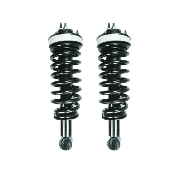 Pair of 2 Front Left-Right Quick Complete Strut For 2003 - 2011 Lincoln Town Car Exc. Commercial Chassis