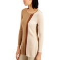 thumbnail image 3 of ALFANI Chandail Beige à Manches Longues Col Roulé pour Femmes Taille m, 3 of 7