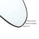 thumbnail image 4 of Reemplazo de vidrio de espejo retrovisor calefaccionado blanco del lado izquierdo para Citroen C1 2014-2022, 4 of 6
