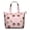 Tote, variant on Travel Tote Bag with Fresh Pineapple Tropical Fruit Prints Large Capacity Weekender Bag Featuring Hawaiian Sunshine Exotic Plant Patterns, Lightweight Multipurpose