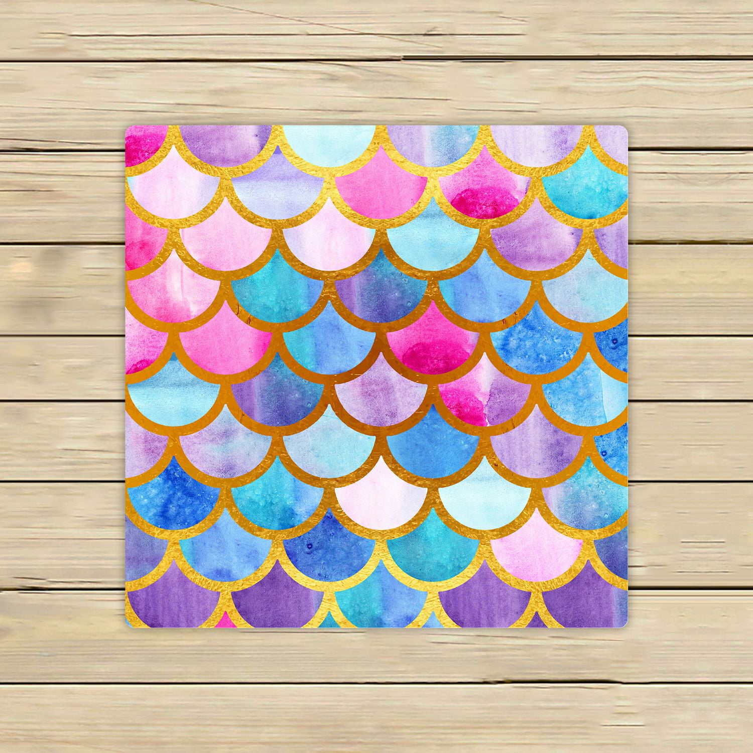 ABPHQTO Mermaid Scales Fish Scales Bright Summer Towels,Beach Bath Pool Sprot Travel Hand Spa