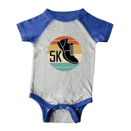 

Inktastic 5K Race Running Gift for Runner Gift Baby Boy or Baby Girl Bodysuit