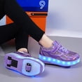 thumbnail image 3 of Luces LED Roller Shoes Ufatansy 2025 con purpurina mejoradas para niños, 3 of 5