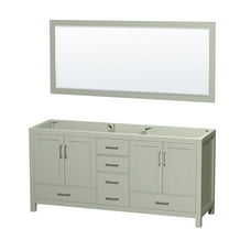 Wyndham Collection Wcs141472dsxxm70 Sheffield 71" Double Free Standing Vanity Cabinet -