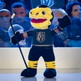 thumbnail image 2 of Bleacher Creatures Vegas Golden Knights Chance 10" Mascot Plush Figure, 2 of 5
