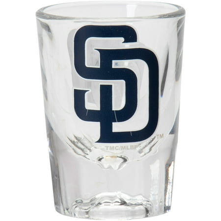 - San Diego Padres 2oz. Fluted Collector Shot Glass - No Size