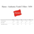 thumbnail image 2 of HANES Short Sleeve T-Shirt for Youth - Multi Color Bulk 12 Pack | Boy's, Girl's Crew Neck Tee | 100% Cotton, XL Size t-shirts, 2 of 5