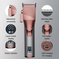 thumbnail image 3 of Cortapelos para hombres, cortapelos profesional, cortapelos inalámbrico, kit de corte de pelo con LED, 3 of 5