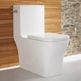 thumbnail image 5 of Concorde One-Piece Square Left Side Flush Handle Toilet 1.28 gpf, 5 of 13
