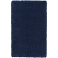 thumbnail image 2 of Nourison Malibu Shag Solid Shag Navy 3' x 5' Area Rug, (3' x 5'), 2 of 8