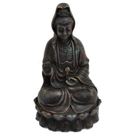 Religious  Statue Kuan Yin Goddess of Mercy Detailed 