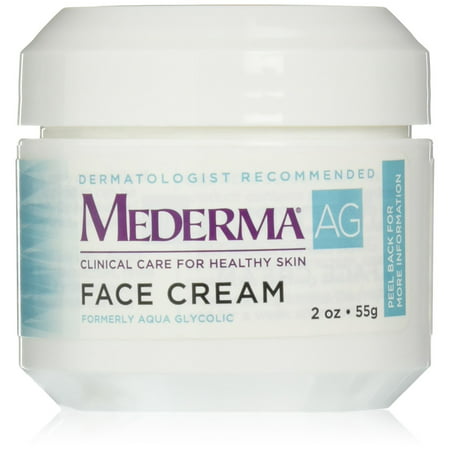 Moisturizing Face Cream – with hyaluronic acid for moisture retention and glycolic acid to..., Mederma AG Face Cream gently removes the dead skin.., By Mederma (Best Way To Remove Scars On Face)