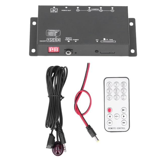Mobile Digital Video Recorder 4 Channel Mini MDVR 1080P for School Buses Tank Trucks Engineering Vehicles