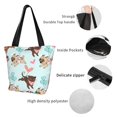 thumbnail image 4 of Disketp Cute Pug Dogs for Women’s Casual Shoulder Tote Bag Cross-body Handbags for Shopping, Travel and Daily Use, 4 of 6