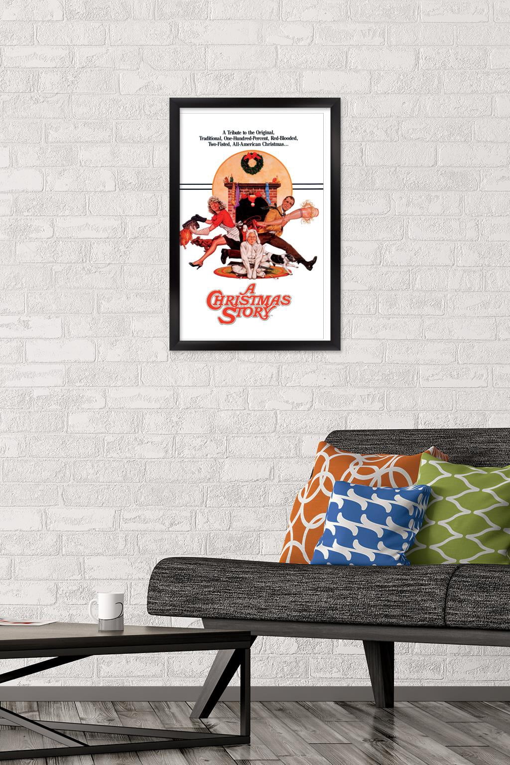 A Christmas Story - One Sheet Wall Poster, 14.725" x 22.375" Framed