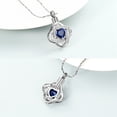 thumbnail image 2 of Cremation Jewelry Heart Urn Necklace for Ashes for Women Memorial Keepsake Simulated Birthstone Pendant for Loved Ones, 2 of 5