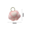 thumbnail image 3 of Zzbeans Cute Paw Keychain, Colorful Animal Paw Keychain, Decorative Keychain for Keys Backpack Car Purse, Pink, 3 of 6