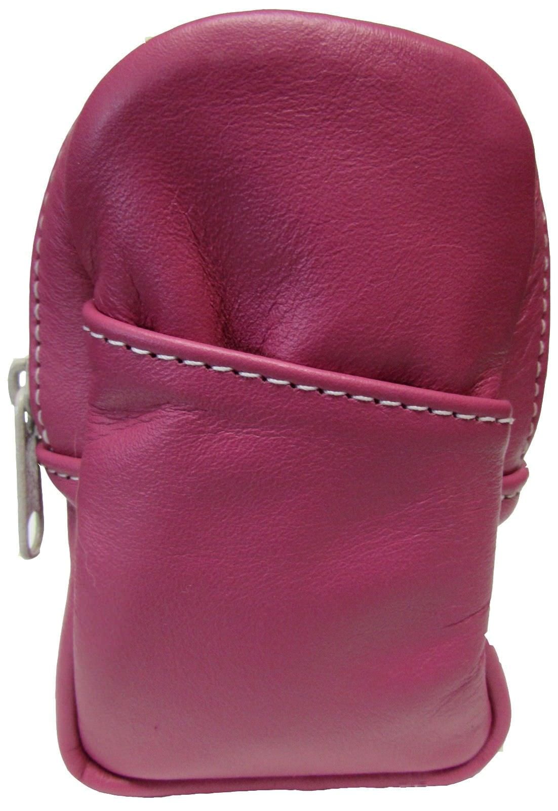 Soft Leather Cigarette Case Made in the USA, Pink