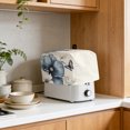 thumbnail image 4 of Toaster Cover 2 Slice, Blue Spring Floral Dustproof Bakeware Oven Protector with Top Hook, Botanical Watercolor Butterfly Waterproof Small Kitchen Appliance Toasters Dust Cover, 12"x7.5"x8", 4 of 9