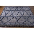 thumbnail image 2 of Hauteloom Caromatan Wool Living Room, Bedroom Area Rug - Bohemian, Transitional - High Pile - Black, Gray, Charcoal - 5' x 7'6", 2 of 12